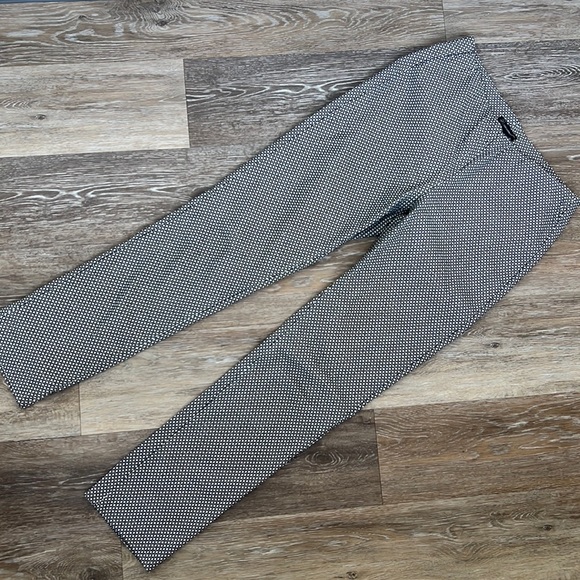 Adrianna Papell Geometric Print Work Pants Size 4/Small - Picture 1 of 8